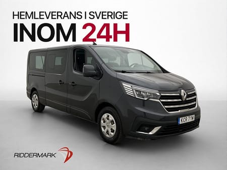 Renault Trafic Grand Kombi Passenger Lång PDC Värm CARPLAY 9-Sits Moms