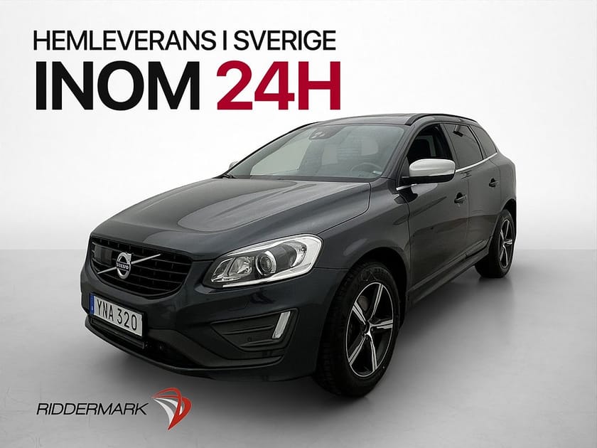 Bild 3 av Volvo XC60 D4 AWD Classic R-Design VOC Pano H/K Kamera Skinn
