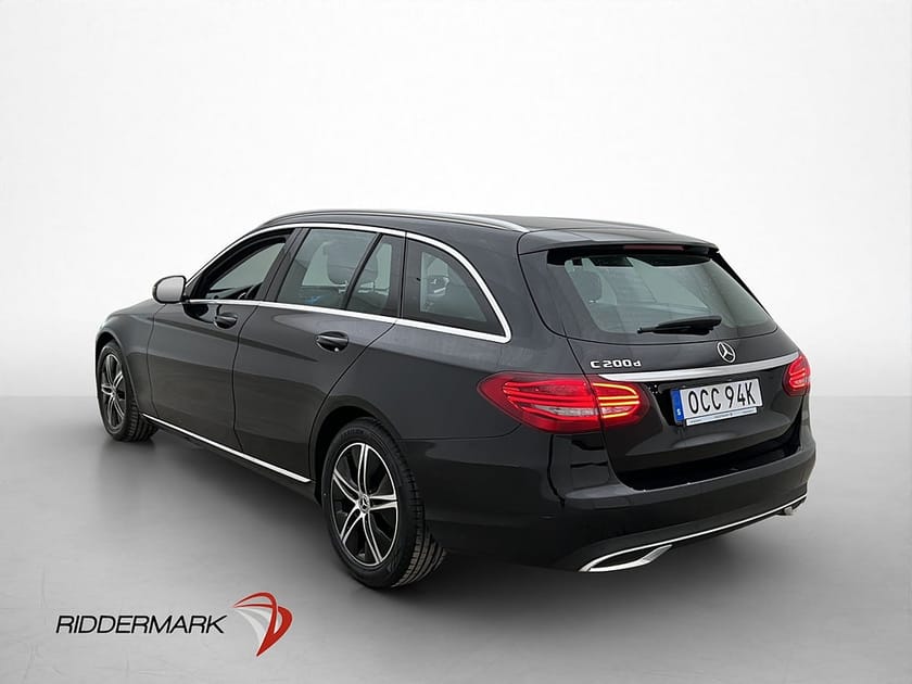 Bild 4 av Mercedes-Benz C 200 T d 160hk B-Kamera Navi Halvskinn