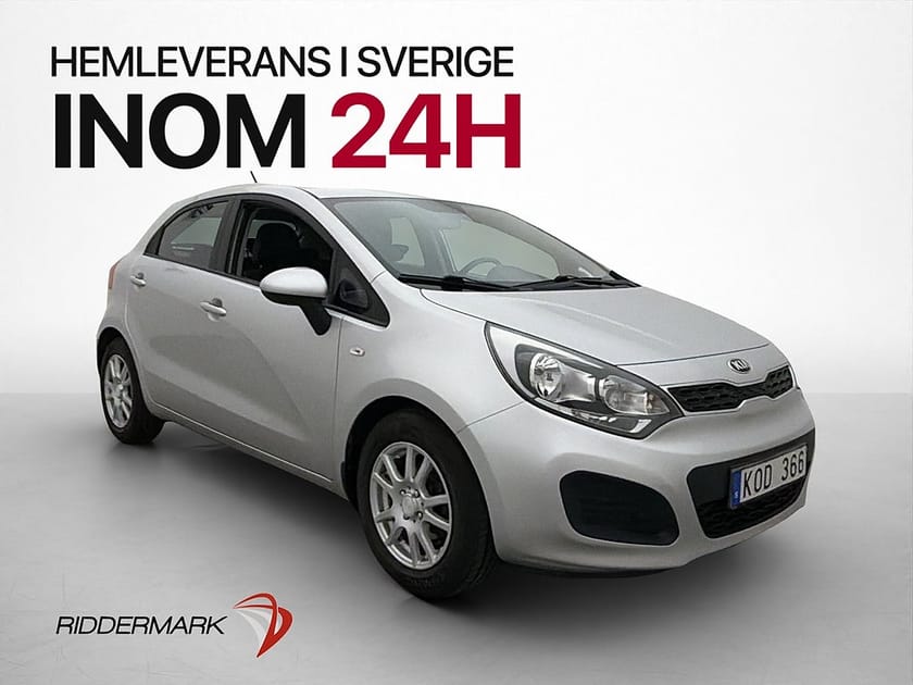 Bild 1 av Kia Rio 1.2 CVVT 84hk Edition Värmare 0,5l/mil Låg-Skatt