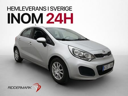 Kia Rio 1.2 CVVT 84hk Edition Värmare 0,5l/mil Låg-Skatt