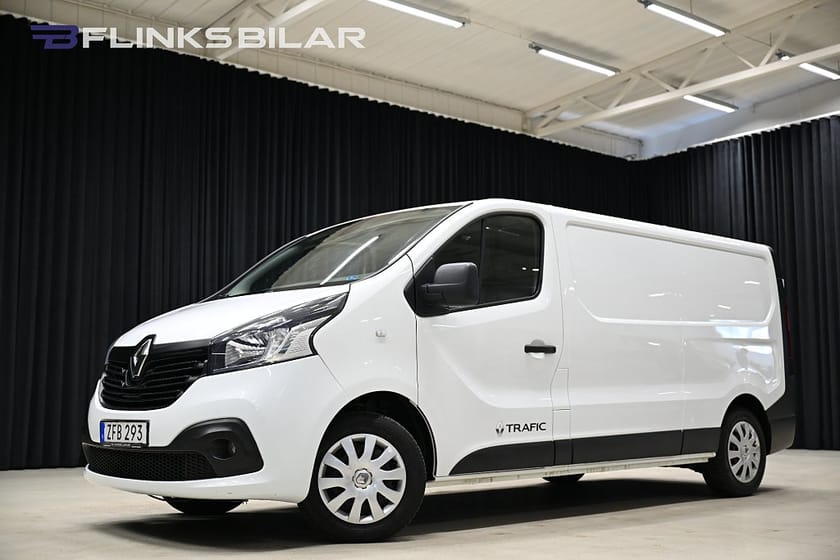 Bild 1 av Renault Trafic Skåpbil dCi 120HK L2 Inredning|Drag|Värmare|EnÄgare|Leasbar