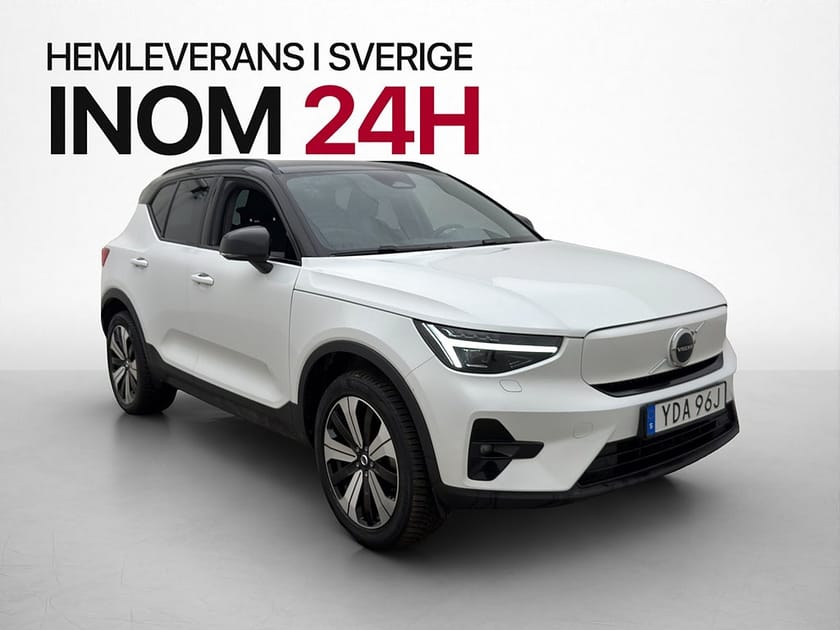 Bild 1 av Volvo XC40 Recharge Twin motor AWD Plus Värmare Dragkrok MOMS