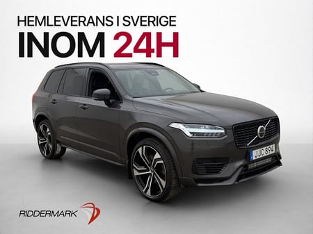 Volvo XC90 7-seater Recharge T8 AWD Ultimate Dark 7-Sits Pano B&W HuD