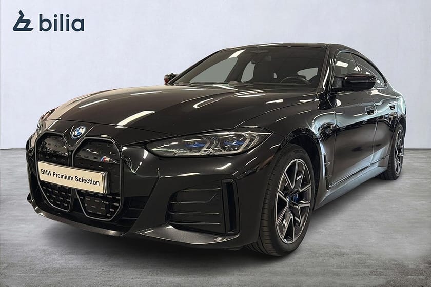 Bild 1 av BMW i4 M50 xDrive Gran Coupé M-sport |Drag|HiFi| Stol m minne