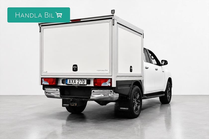Bild 5 av Toyota Hilux Dubbelhytt 2.8 AWD Moms Kåpa Inredd B-kam Navi Drag 204hk