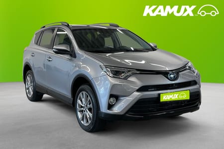 Toyota RAV4 Hybrid 2.5 Dual VVT-i AWD-i E-CVT Executive 360-kam Döda-vinkel Skinn Adaptiv farth PDC Rattvärme