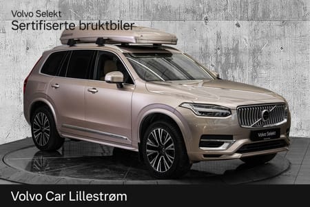 Volvo XC90 7-seater T8 Ultimate Bright | Unik fargekombinasjon! + Takboks