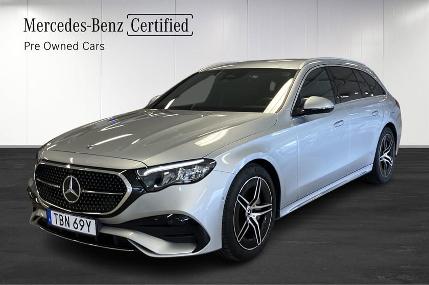 Bild 1 av Mercedes-Benz E 300 de 4MATIC T AMG-LINE/S-VHjul/Drag//keyless/360kamera