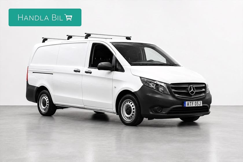 Bild 3 av Mercedes-Benz Vito 110 CDI 2.8t L2 D-värm B-kam Inredd Navi Moms Dragkrok