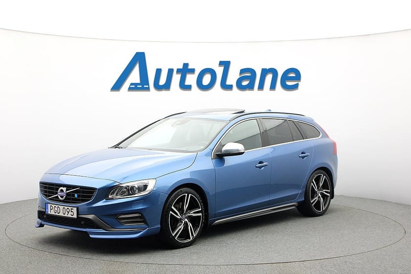 Bild 4 av Volvo V60 D5 Polestar Optimering R-Design Taklucka, H/K, 233hk