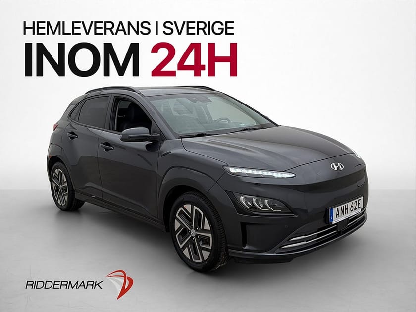 Bild 1 av Hyundai Kona Electric 64 kWh 204hk Advanced Kamera Drag MOMS CarPlay