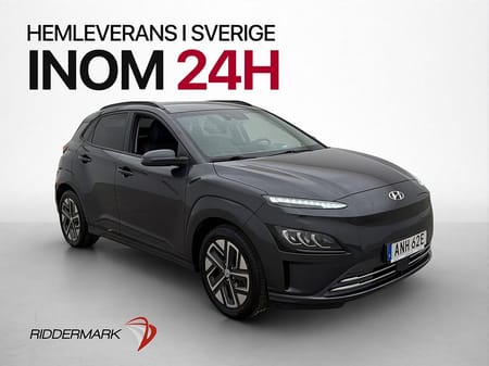 Hyundai Kona Electric 64 kWh 204hk Advanced Kamera Drag MOMS CarPlay