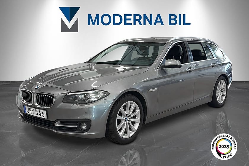 Bild 1 av BMW 520d xDrive Touring 190hk AWD Steptronic M-ratt Dragkrok Skinn PDC Nyservad