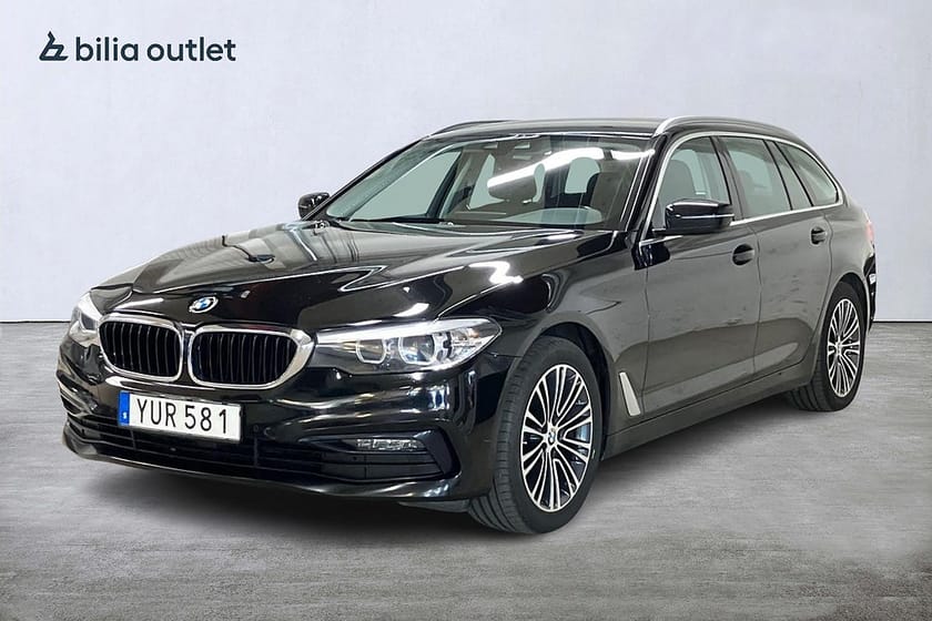 Bild 1 av BMW 520d xDrive Touring Steptronic Sport line 190hk Navi Drag