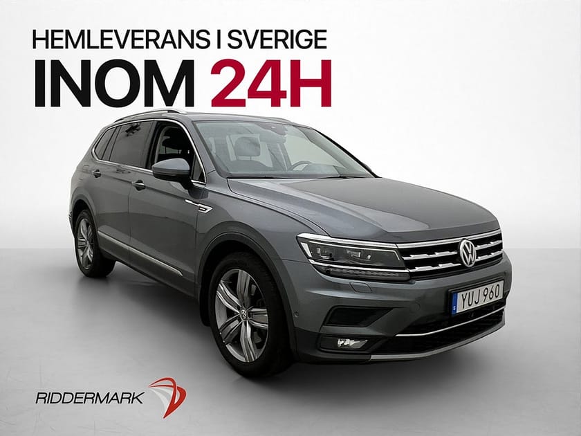 Bild 1 av Volkswagen Tiguan Allspace 7-sätes 2.0 TDI 4M 190hk 7-Sits Pano Drag