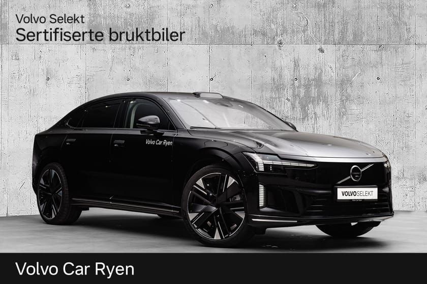 Bilde 1 av Volvo ES90 Single Motor Extended Range RWD M. Ext. Ultra - LiDAR B&W Luftfjæring