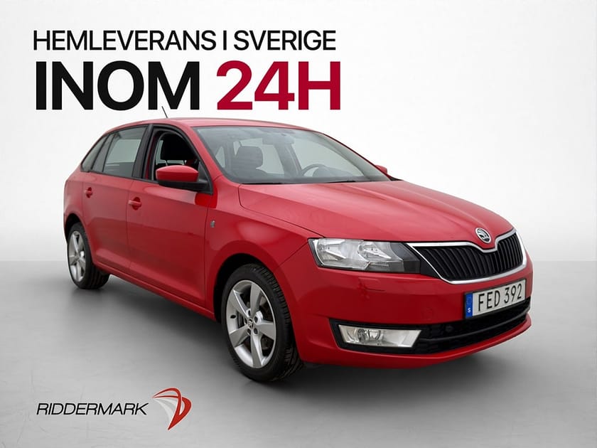 Bild 3 av Škoda Rapid Spaceback Skoda 1.2 TSI 105hk M-Värmare Navi Bluetooth