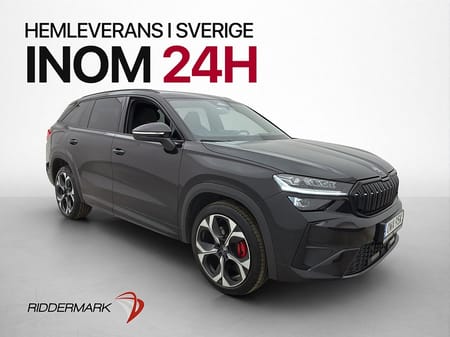 Škoda Kodiaq RS Skoda 2.0 TSI 4x4 265hk Pano Cockpit Värmare HUD