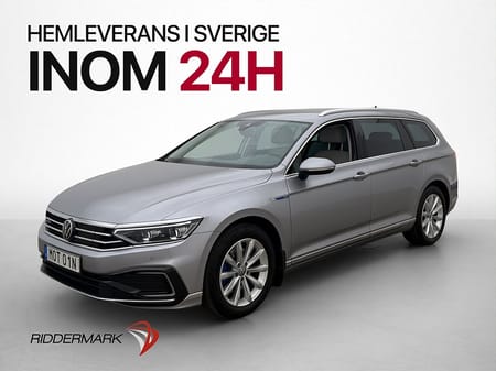 Volkswagen Passat Sportscombi GTE 218hk Kamera Navi CarPlay Adaptiv-Fart
