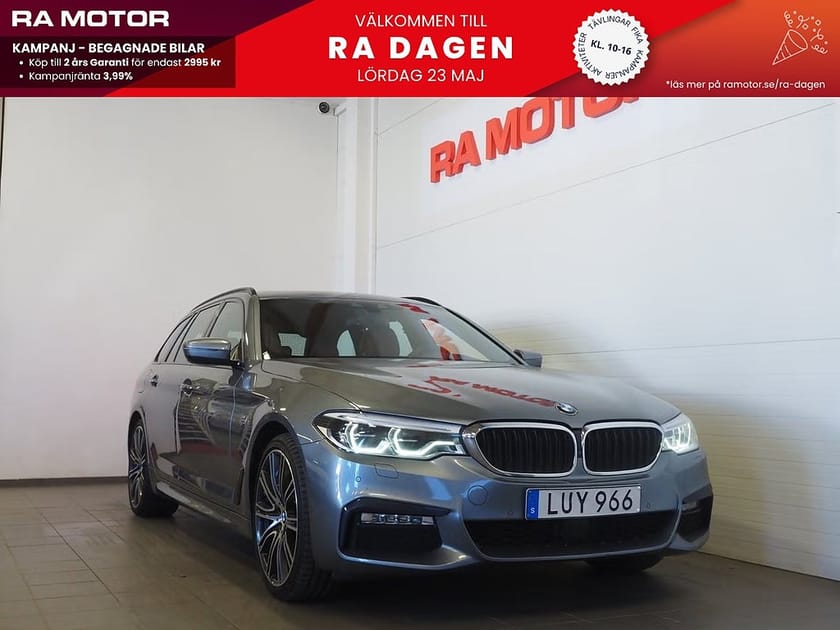 Bild 1 av BMW 530d xDrive Touring 530 265hk M Sport Pano H/K 360° Se Spec!