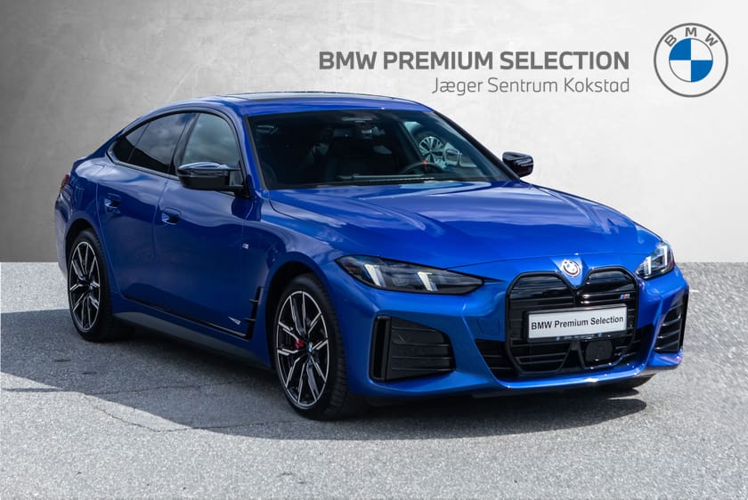 Bilde 1 av BMW i4 M60 xDrive Gran Coupé M-seter M-Sport PRO Soltak H/K HeadUP
