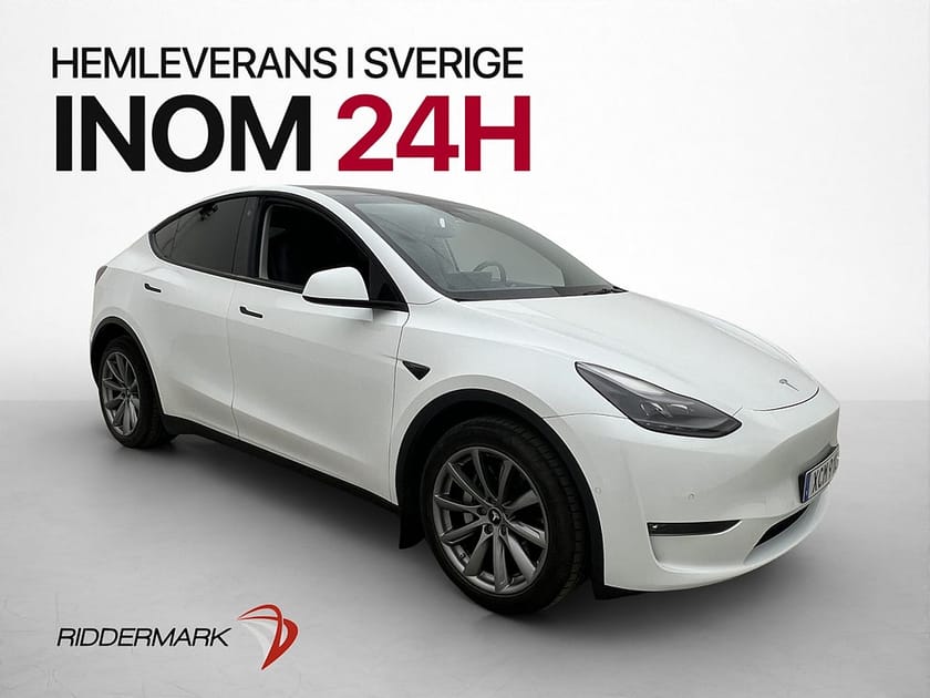 Bild 1 av Tesla Model Y Long Range AWD Pano B-Kamera Skinn AP Navi