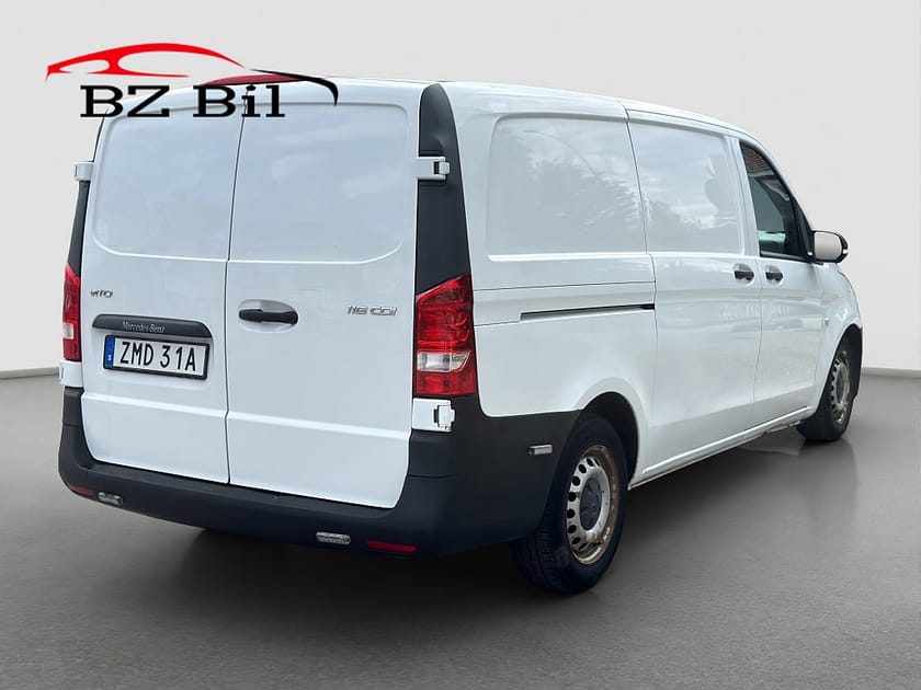 Bild 5 av Mercedes-Benz Vito 116 CDI 2.8t Plus Lång Moms Värmare 3 Sits