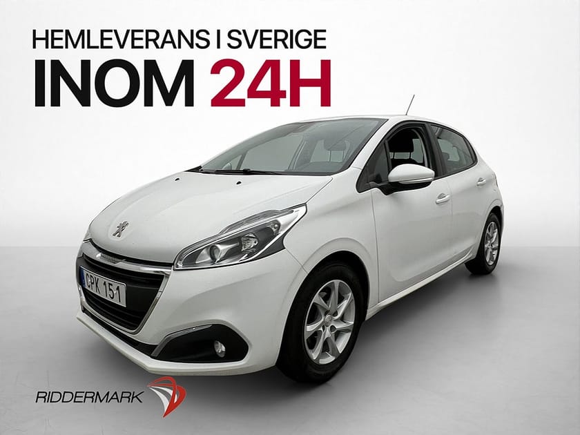 Bild 1 av Peugeot 208 1.2 PureTech 82hk Bluetooth Farthållare