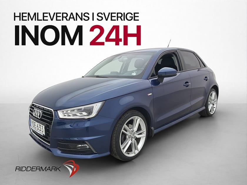 Bild 1 av Audi A1 Sportback 1.0 TFSI S-Line P-Sensorer Bluetooth