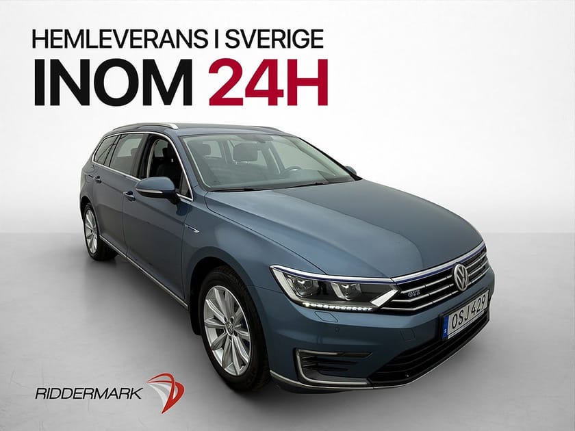 Bild 1 av Volkswagen Passat Variant GTE 218hk Värmare Kamera CarPlay Drag