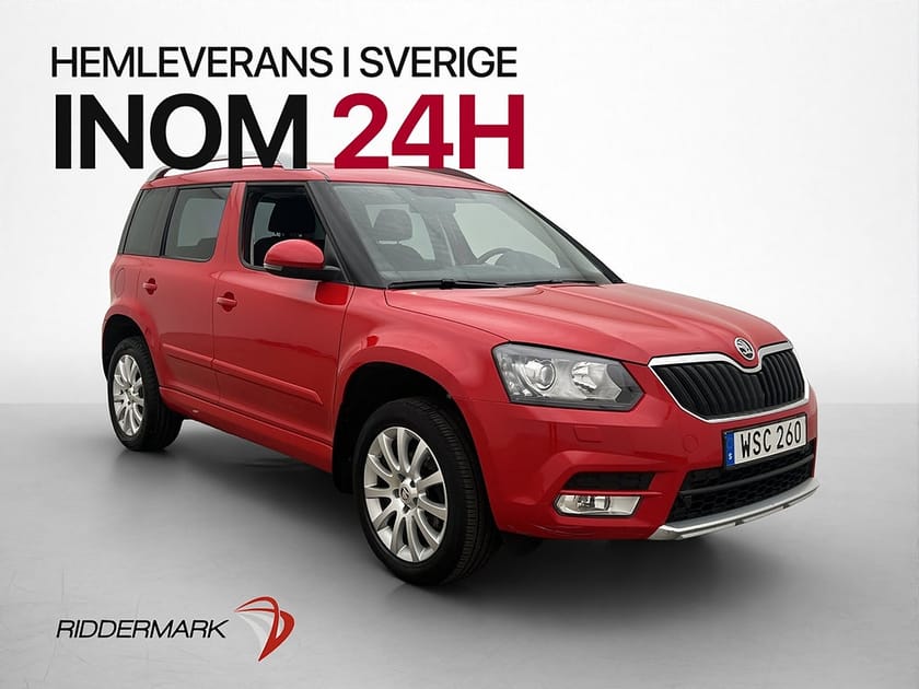 Bild 1 av Škoda Yeti Skoda 1.4 TSI 122hk Drivers Edition Kamera Navigation