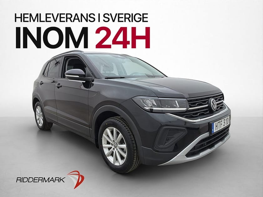 Bild 1 av Volkswagen T-Cross TSI 116hk Life Cockpit Backkamera CarPlay