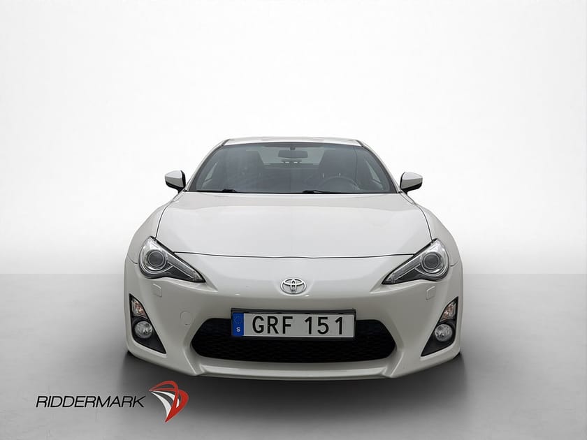 Bild 2 av Toyota GT86 2.0 H4 200hk Svensksåld 3-Brukare Sportstolar