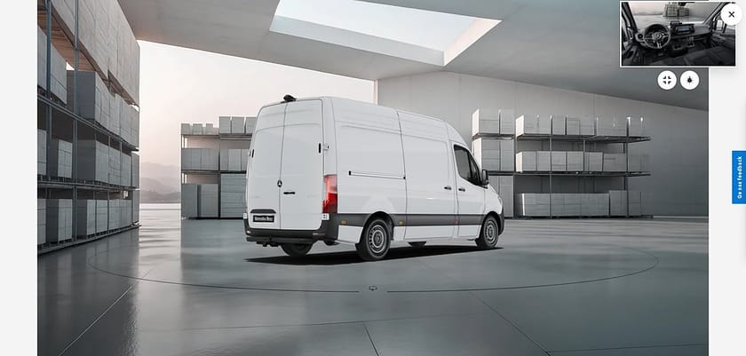 Bild 3 av Mercedes-Benz Sprinter 317 CDI RWD Panel Van