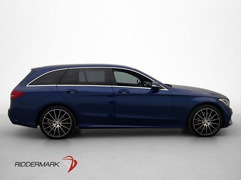 Bild 4 av Mercedes-Benz C 250 T d BlueTEC 4MATIC 4M AMG Pano Burmester Drag Skinn