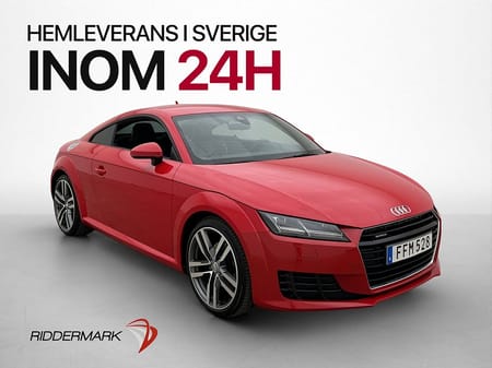Audi TT Coupé 2.0 TFSI 230hk Q B&O Skinn Navi Farthållare