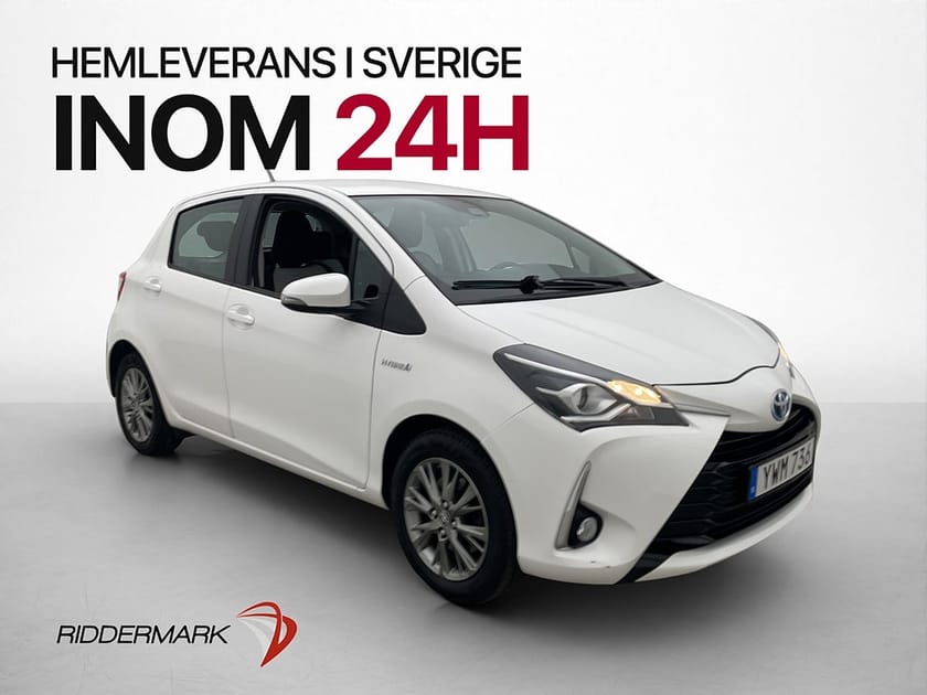 Bild 1 av Toyota Yaris Hybrid 101hk Active Kamera 2 Brukare 0,33l/mil