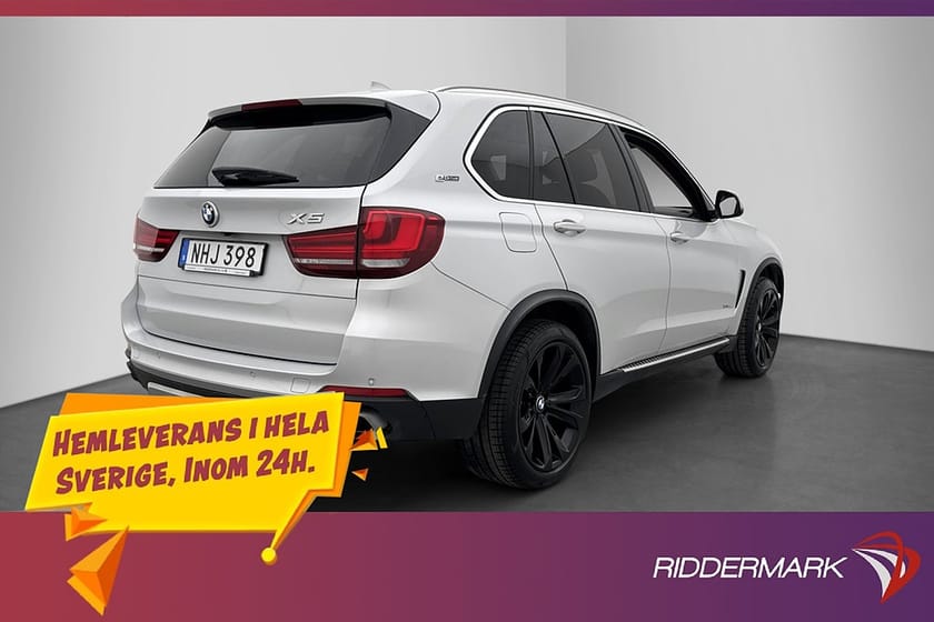 Bild 5 av BMW X5 xDrive40e Ladd Hybrid 360:- skatt Adaptiv-f H/K Drag