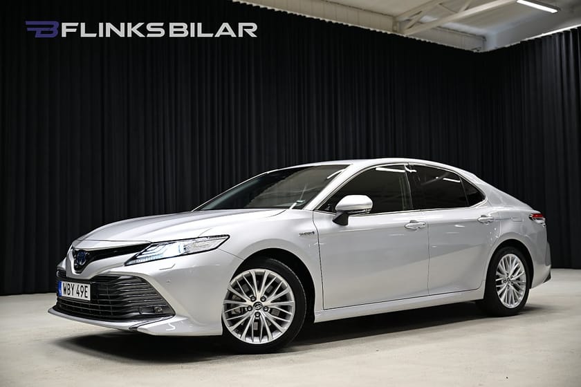 Bild 1 av Toyota Camry Hybrid CVT Executive Skinn Kamera Navigation