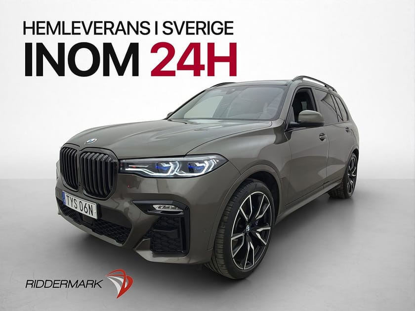 Bild 2 av BMW X7 xDrive40d 40d 7Sits M Sport B&W Pano SkyLounge Soft Close Laser