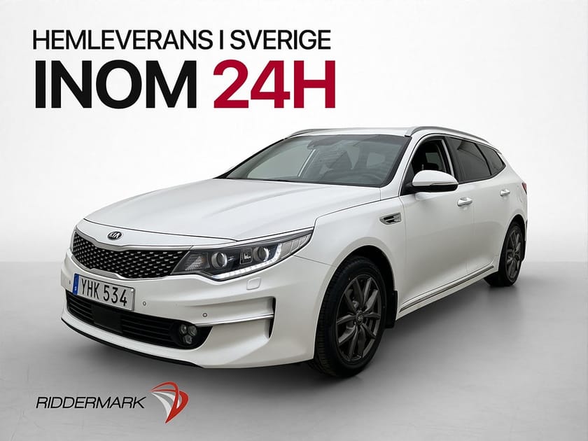 Bild 1 av Kia Optima Sport Wagon SW 1.7 VGT 141hk Drag Kamera CarPlay GPS Rattvärm