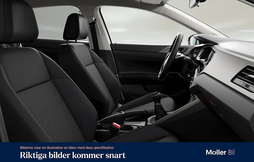 Bild 3 av Volkswagen Polo 1.0 TSI 95 Manuell, Mörktonade rutor, AC