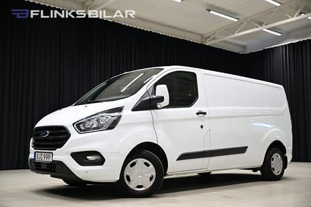 Ford Transit Custom 300 130HK L2 Drag|Värmare|Backkamera|NyKamrem|EnÄgar