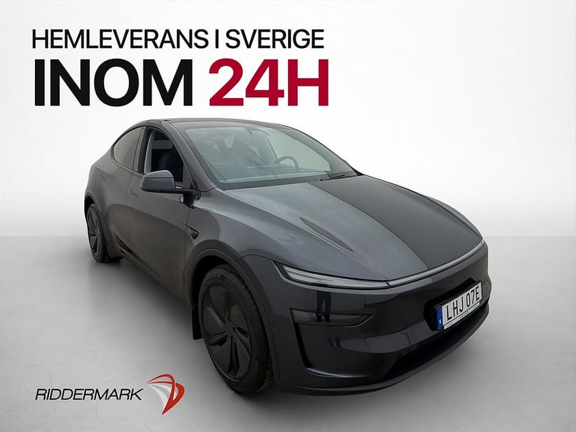 Bild 1 av Tesla Model Y Long Range AWD Pano Autopilot Svensksåld