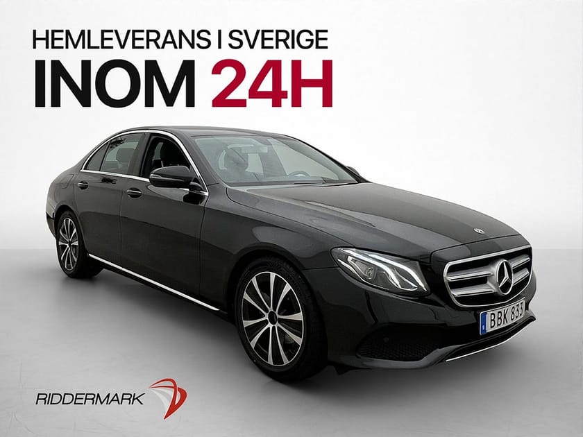 Bild 1 av Mercedes-Benz E 200 d 150hk Avantgarde Kamera Halvskinn Drag