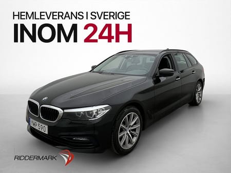 BMW 520d xDrive Touring Sport line Kamera Nav Halvskinn Drag