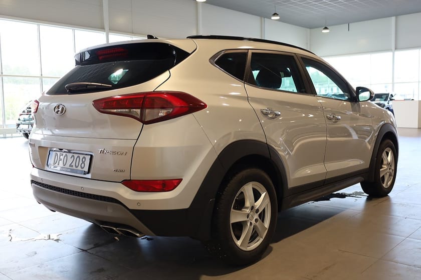 Bild 5 av Hyundai Tucson 1.6 T-GDI AWD DCT ComfortPlus Pano Kamera Navi
