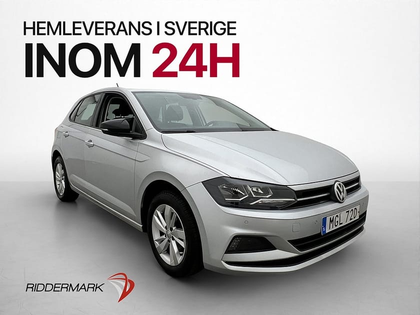Bild 1 av Volkswagen Polo 1.0 TSI 95hk P-Sensorer 0.47 l/mil Bluetooth