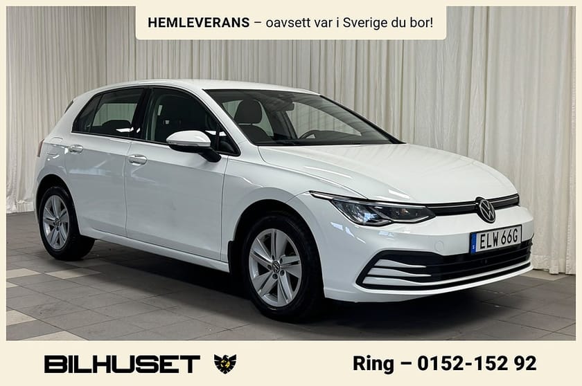 Bild 1 av Volkswagen Golf 1.0 TSI OPF Adaptiv F-hållare Rattvärme Carplay